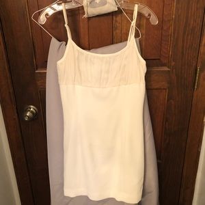 Gorgeous slightly off white cocktail dress